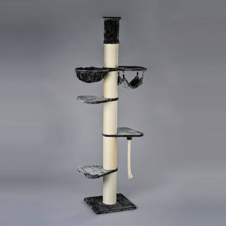 Cat Tree Maine Coon Tower Crown (Dark Grey)