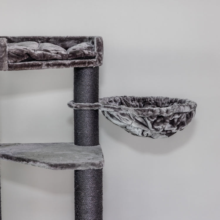Cat Tree Corner Coon Blackline (Dark Grey)