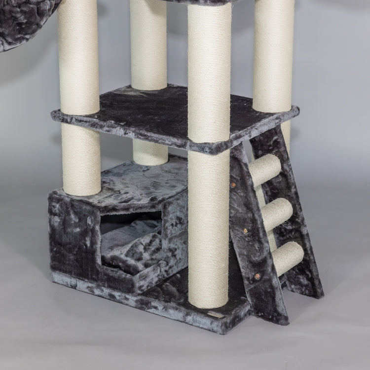 Cat Tree Corner Coon (Dark Grey)