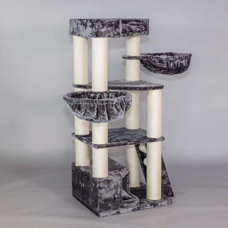 Cat Tree Corner Coon (Dark Grey)