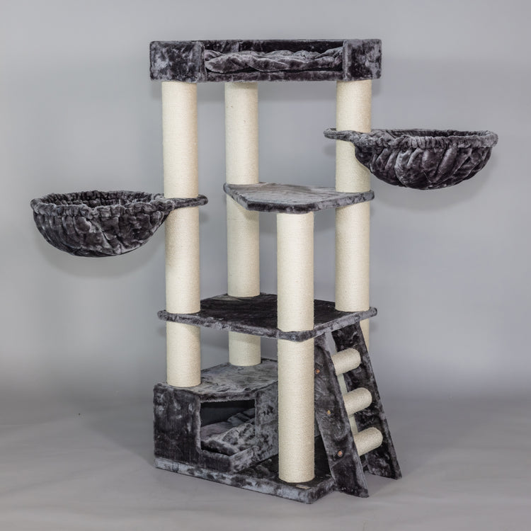 Cat Tree Corner Coon (Dark Grey)