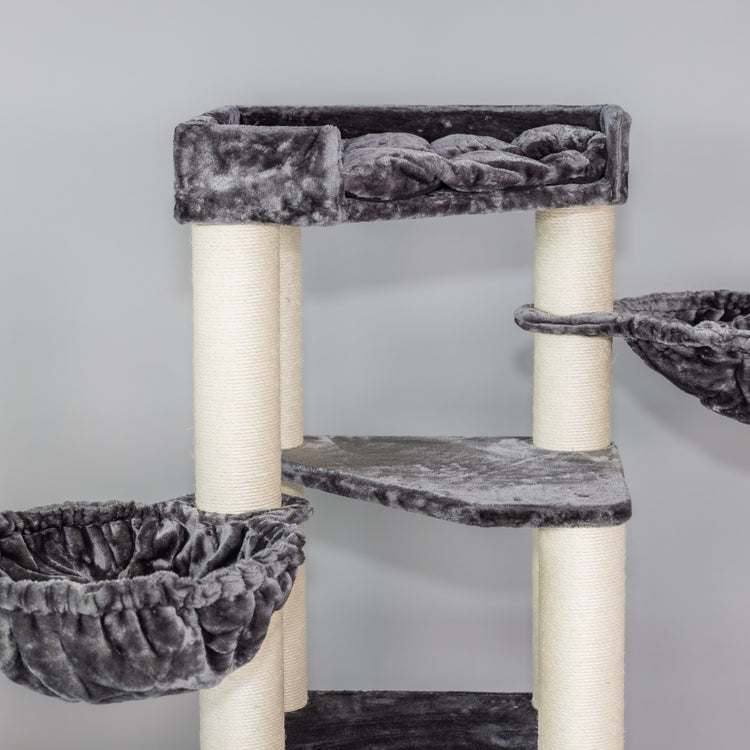 Cat Tree Corner Coon (Dark Grey)