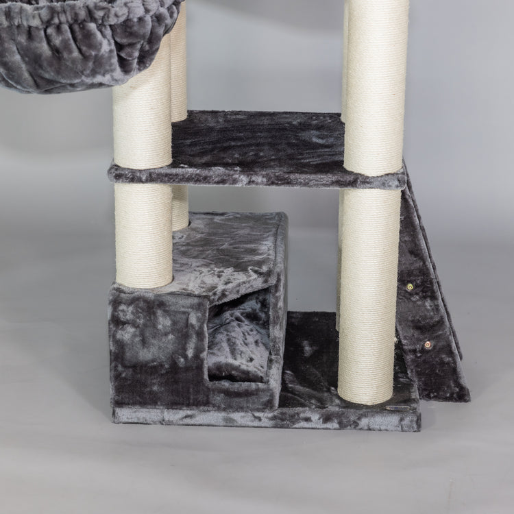 Cat Tree Corner Coon (Dark Grey)