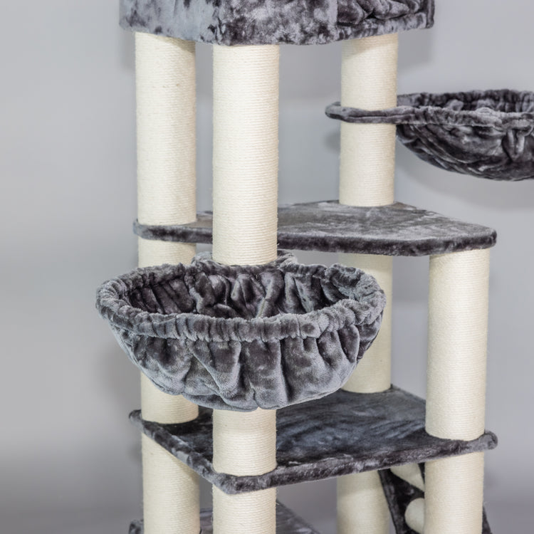 Cat Tree Corner Coon (Dark Grey)