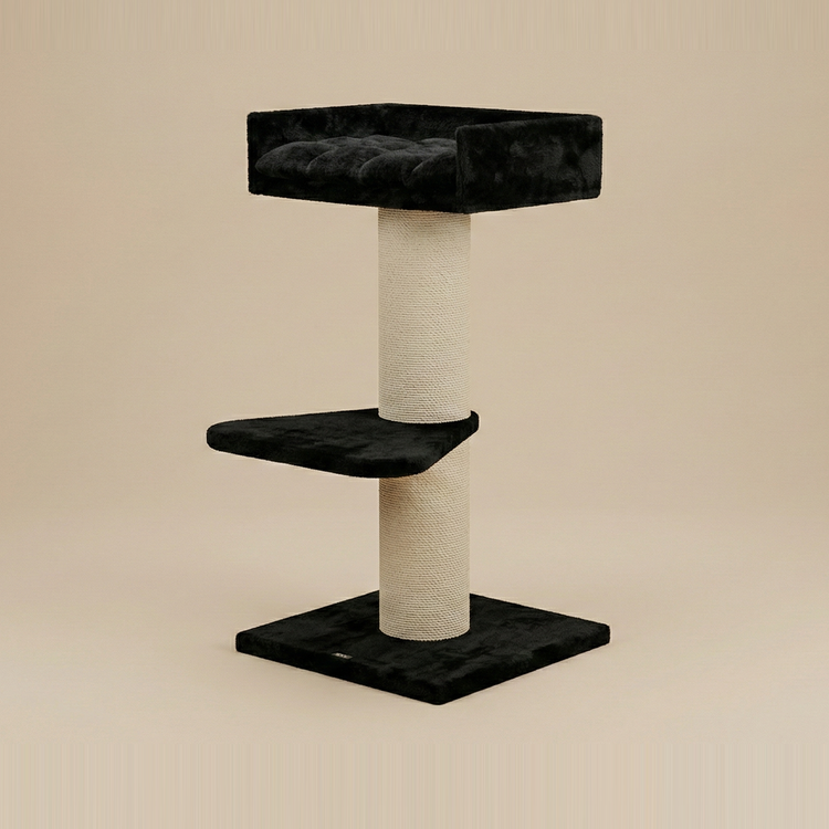 Cat Tree Maine Coon Lounge (Black Teddy)