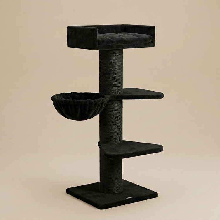 Cat tree Royalty Blackline Plus (Black Teddy)
