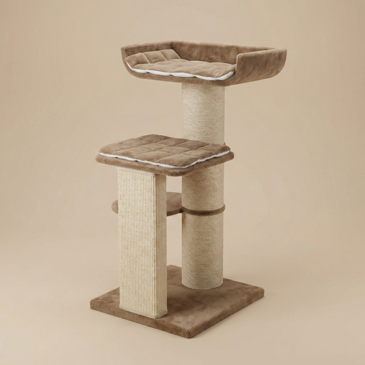 Cat Tree Maine Coon Throne (Cappuccino Teddy)