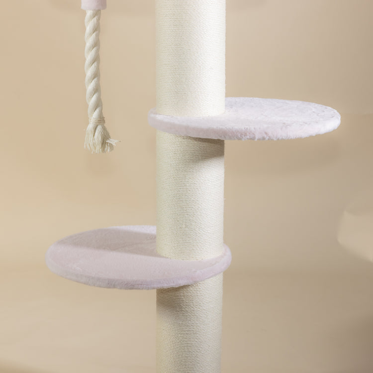 Large, Pink Lying Area Sleeper Round (for 12, 15 or 20 cm poles)