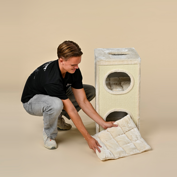 Scratching Barrel Penthouse (Cream)