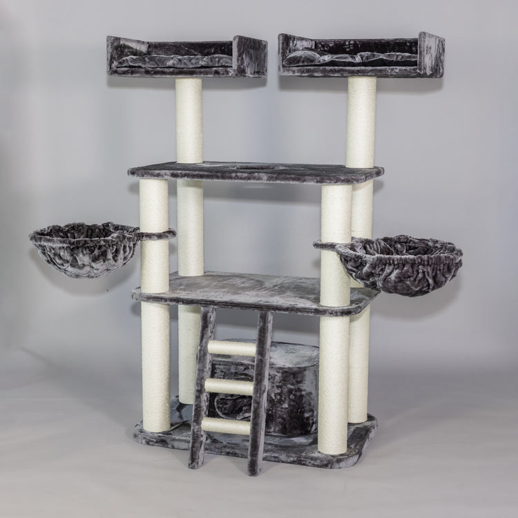 Cat Tree for Large Breeds - Panther XXL (Dark Grey)