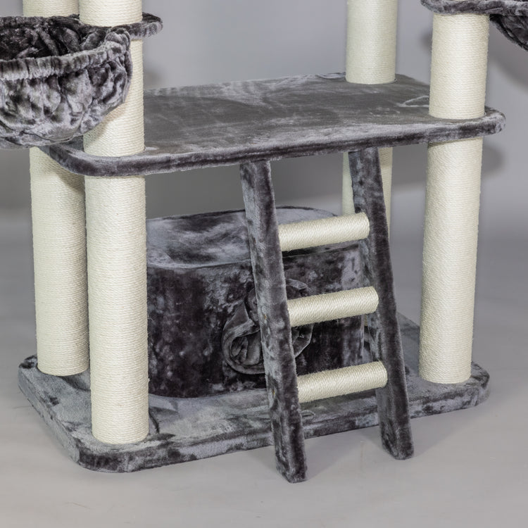 Cat Tree for Large Breeds - Panther XXL (Dark Grey)
