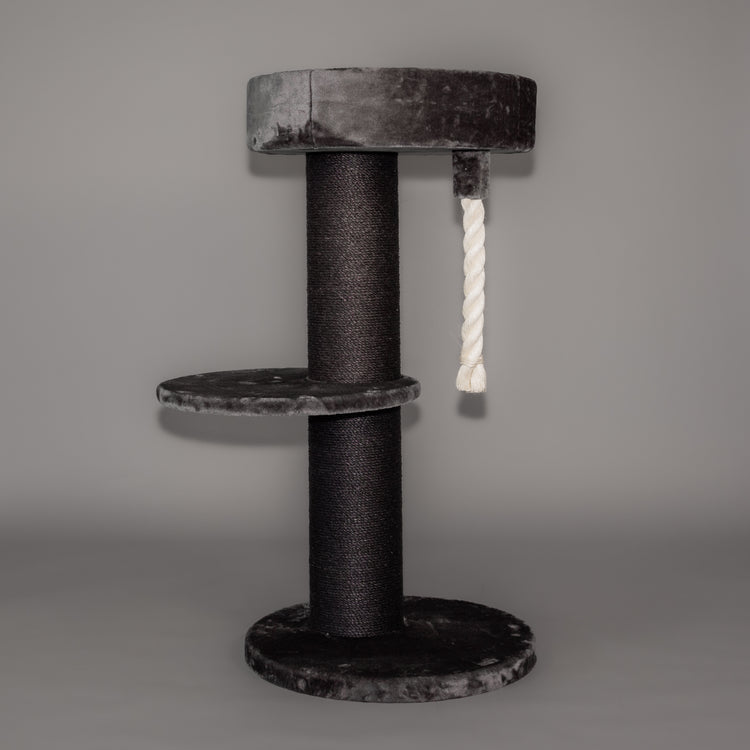 Cat Tree Maine Coon Lounge Sleeper Blackline (Dark Grey)