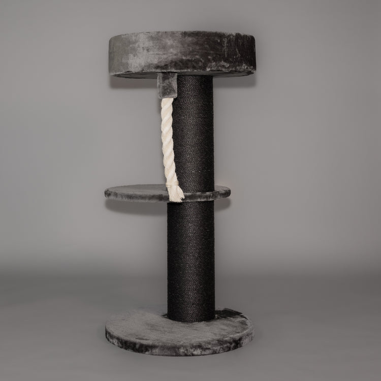 Cat Tree Maine Coon Lounge Sleeper Blackline (Dark Grey)