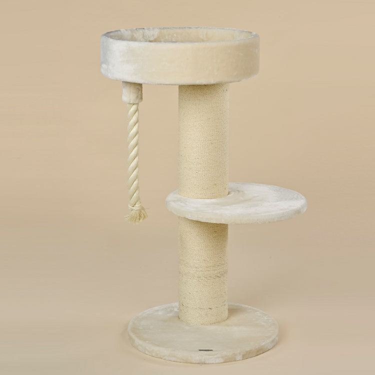 Cat Tree Maine Coon Lounge Sleeper (Cream)