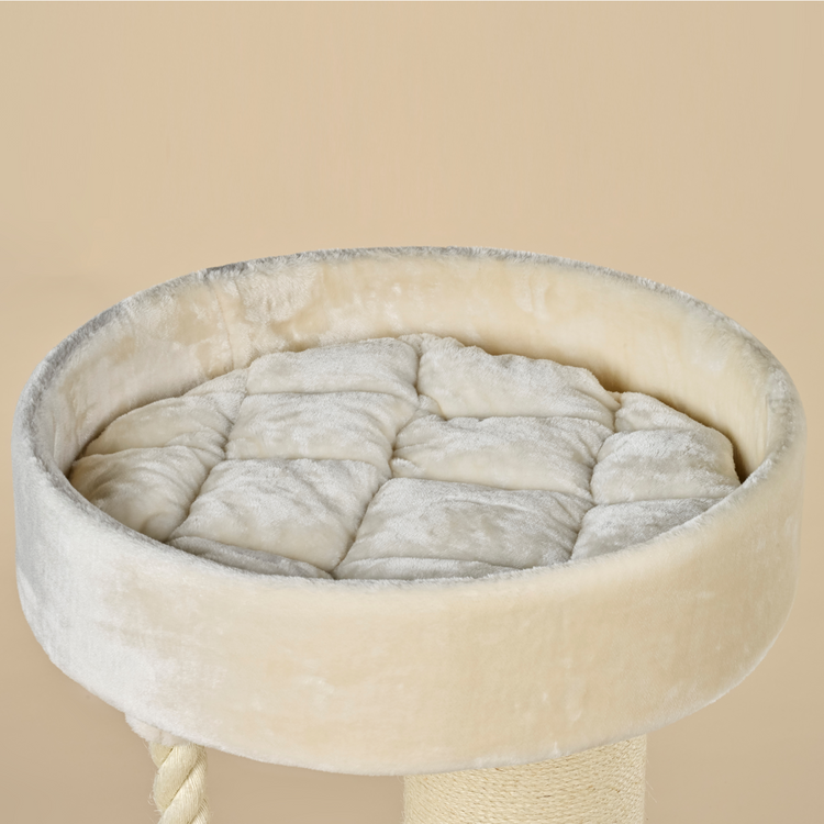 Cat Tree Maine Coon Lounge Sleeper (Cream)