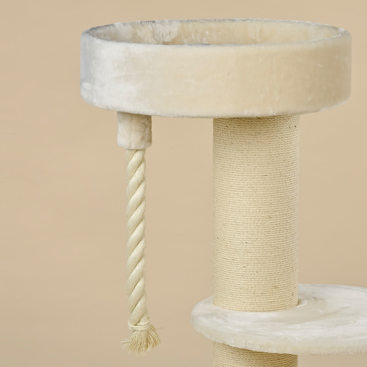 Cat Tree Maine Coon Lounge Sleeper (Cream)