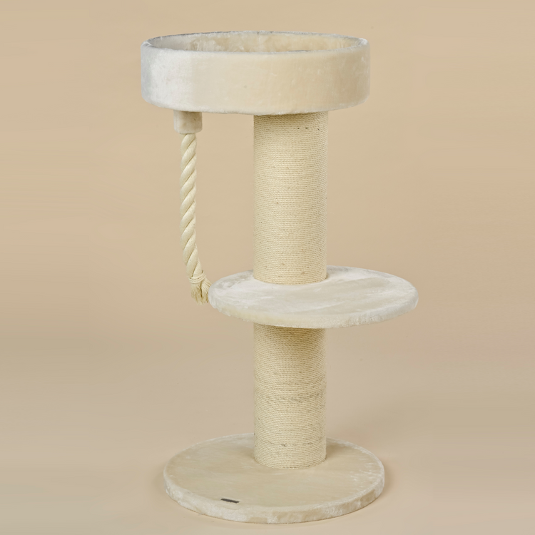 Cat Tree Maine Coon Lounge Sleeper (Cream)