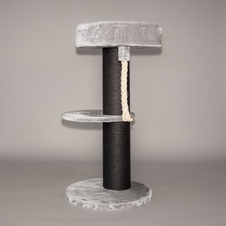 Cat Tree Maine Coon Lounge Sleeper Blackline (Light Grey)