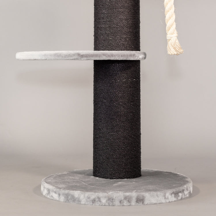 Cat Tree Maine Coon Lounge Sleeper Blackline (Light Grey)