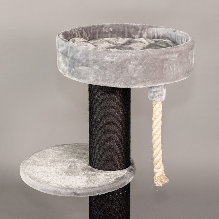 Cat Tree Maine Coon Lounge Sleeper Blackline (Light Grey)