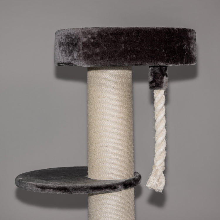 Cat Tree Maine Coon Lounge Sleeper (Dark Grey)