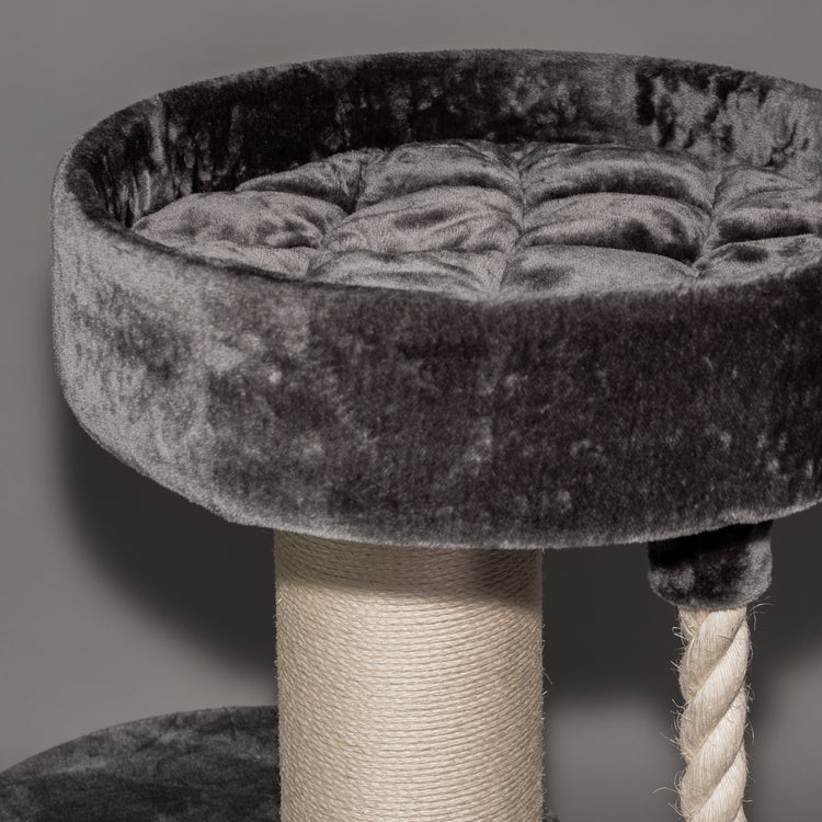 Cat Tree Maine Coon Lounge Sleeper (Dark Grey)