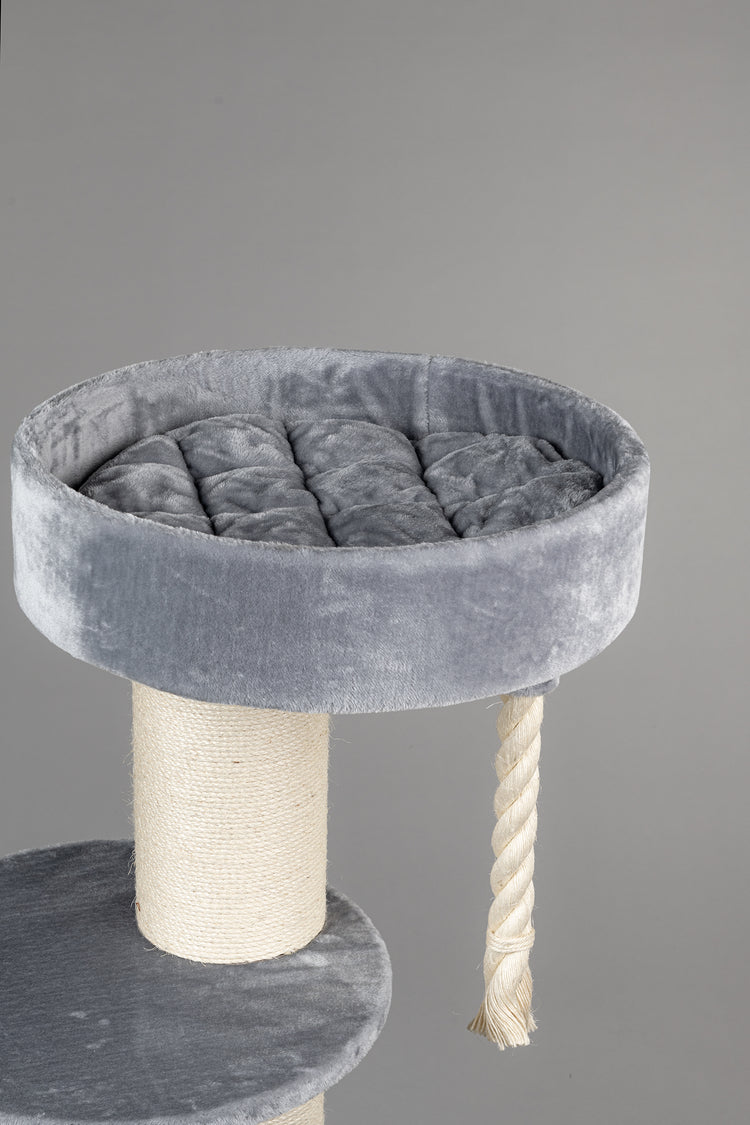 Cat Tree Maine Coon Lounge Sleeper (Light Grey)