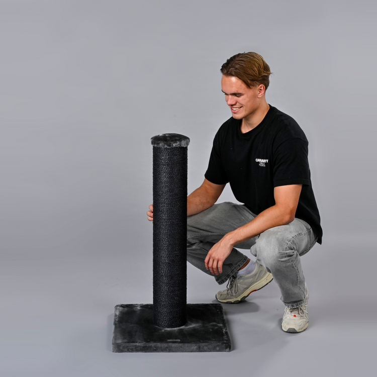 Cat Tree Ragdoll Scratcher Blackline (Dark Grey)