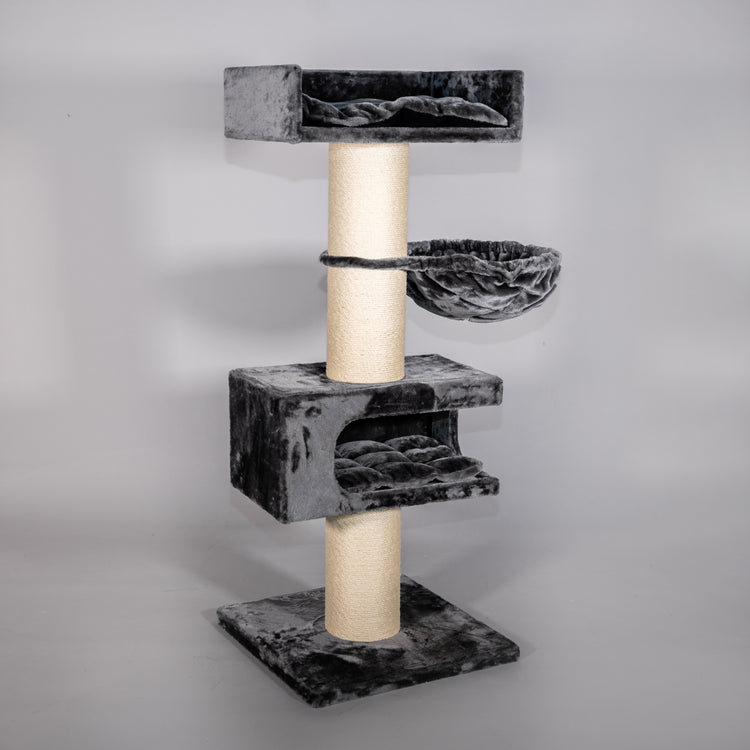 Cat Scratcher Royalty Retreat (Dark Gey)