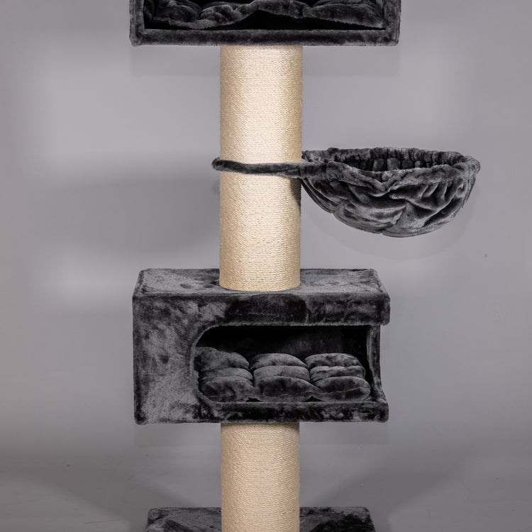 Cat Scratcher Royalty Retreat (Dark Gey)