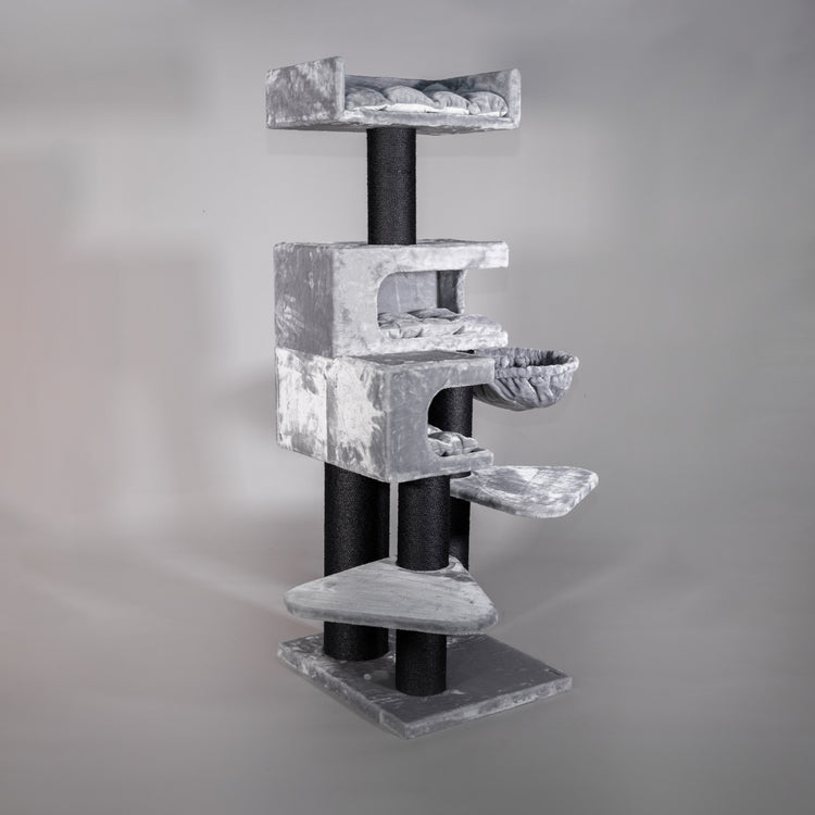 Cat Scratcher Birman Citadel Blackline (Light Grey)