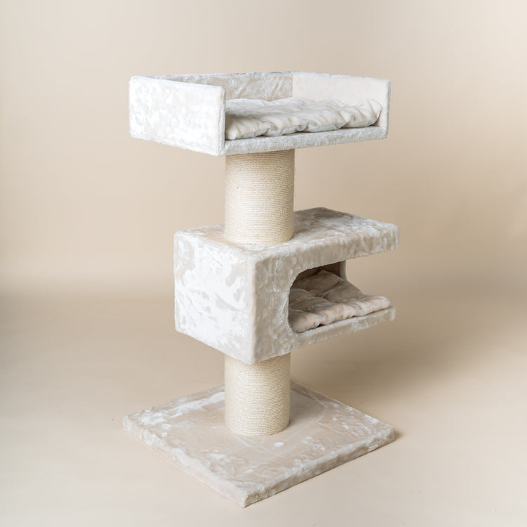 Cat Scratcher Maine Coon Lounge Retreat (Beige)