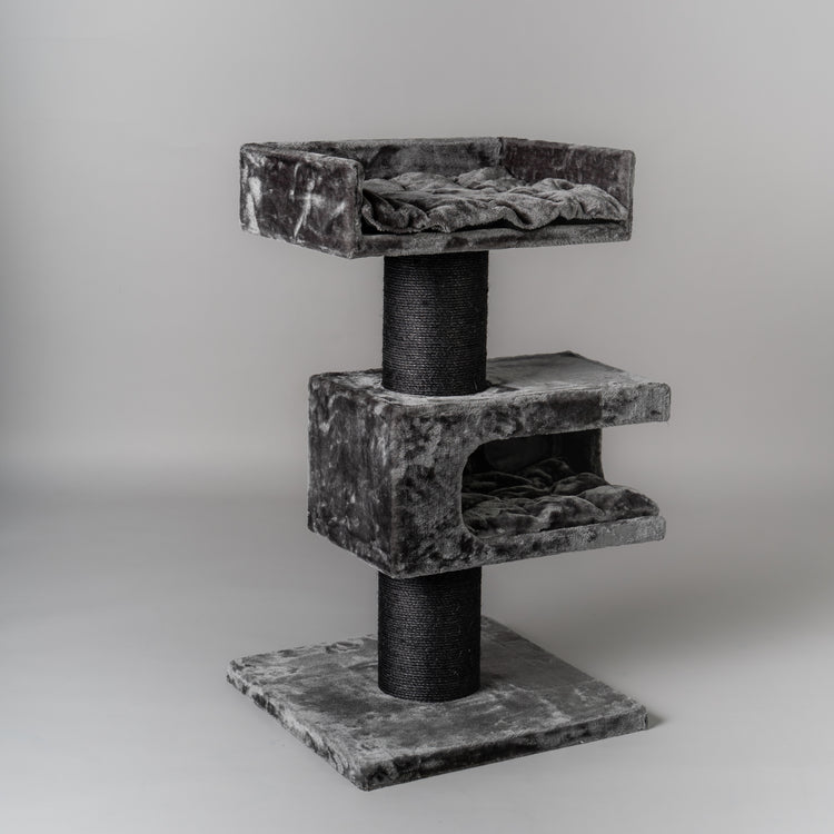 Cat Scratcher Maine Coon Lounge Retreat Blackline (Dark Grey)