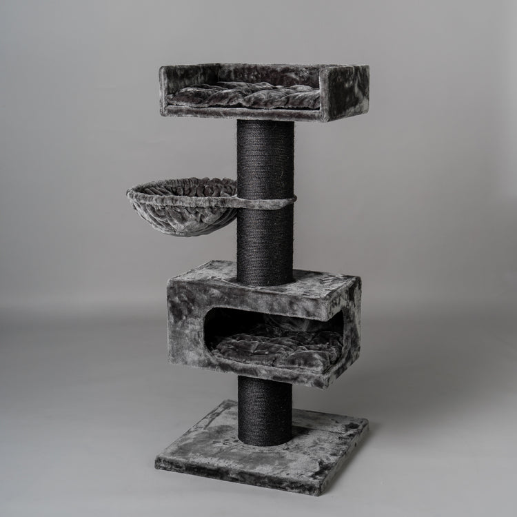 Cat Scratcher Royalty Retreat Blackline (Dark Grey)