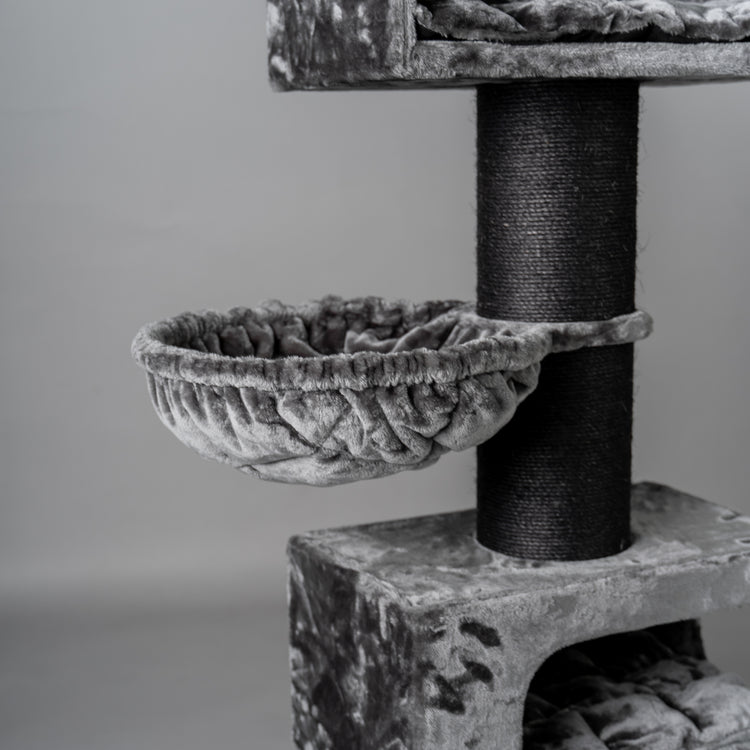 Cat Scratcher Royalty Retreat Blackline (Dark Grey)