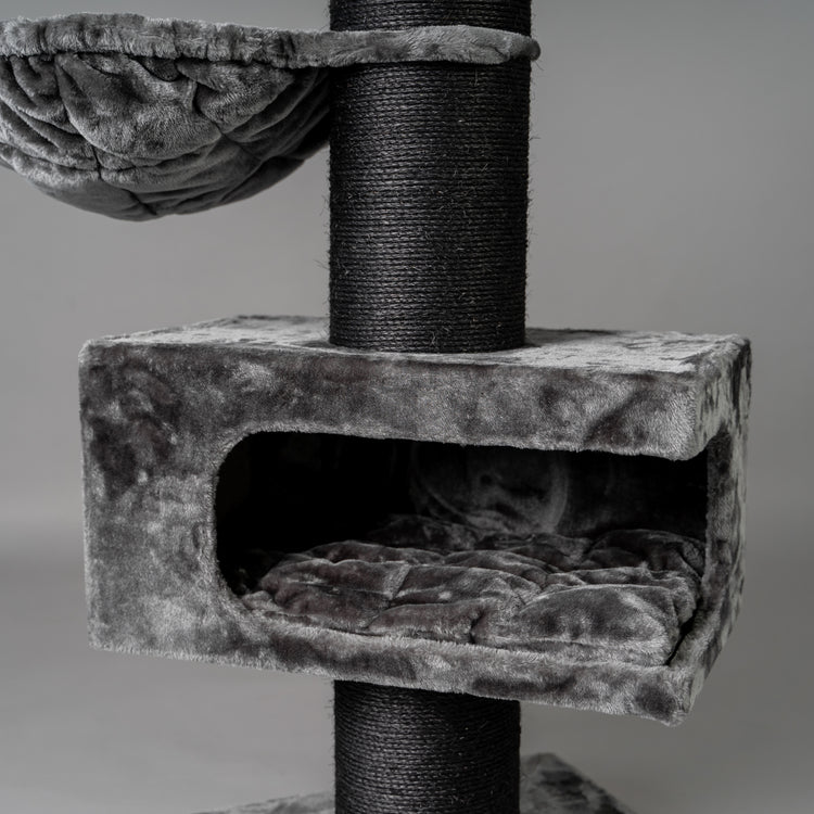 Cat Scratcher Royalty Retreat Blackline (Dark Grey)