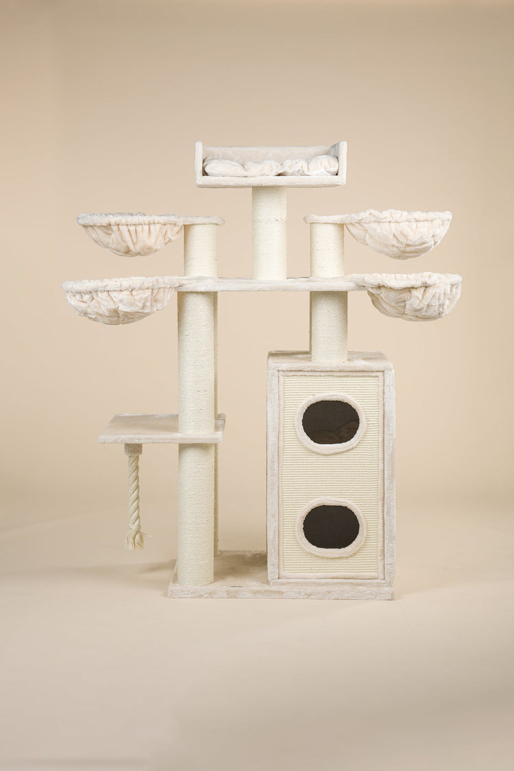 Cat Tree Cat Paradise Plus (Cream)