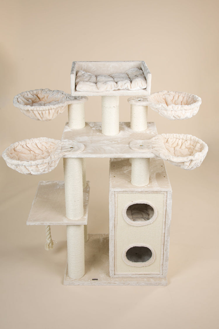 Cat Tree Cat Paradise Plus (Cream)
