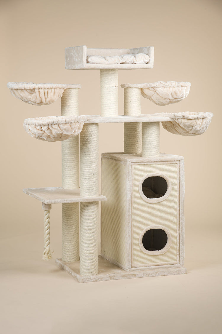 Cat Tree Cat Paradise Plus (Cream)