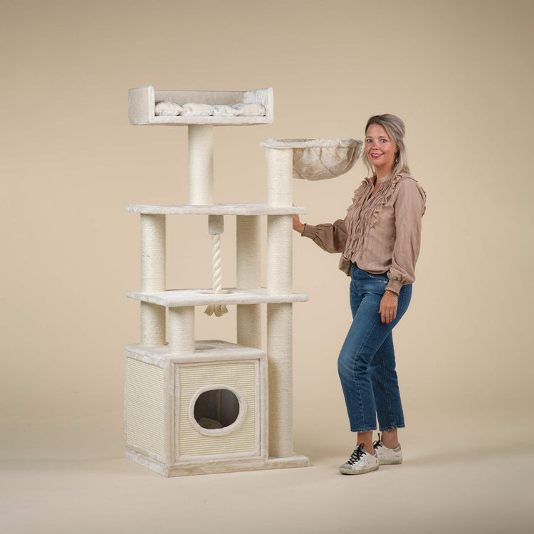 Cat Tree Cat Relax (Cream)