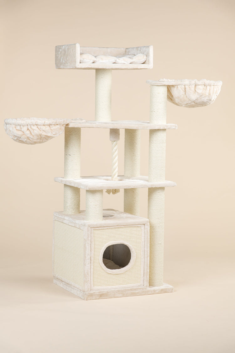 Cat Tree Cat Relax Plus (Cream)