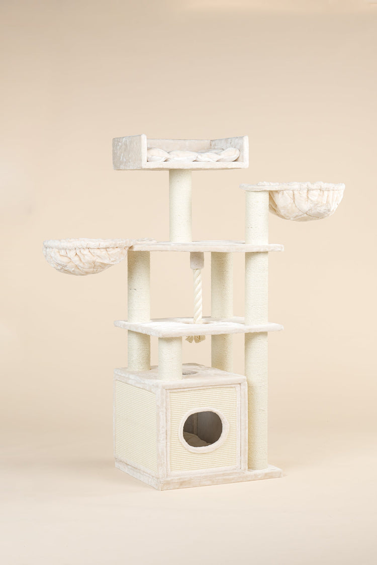 Cat Tree Cat Relax Plus (Cream)