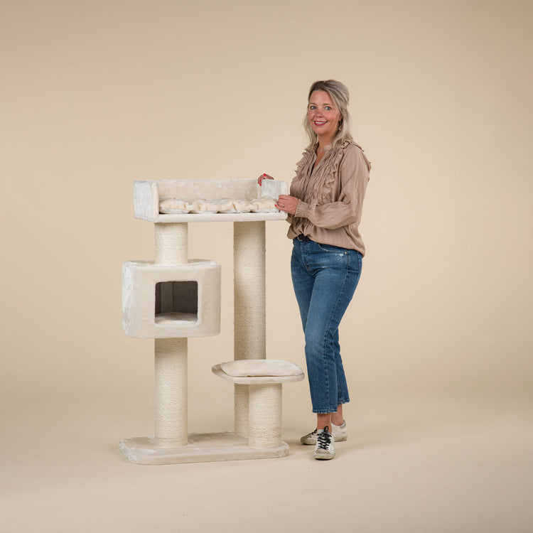 Cat Tree Devon Rex (Cream)