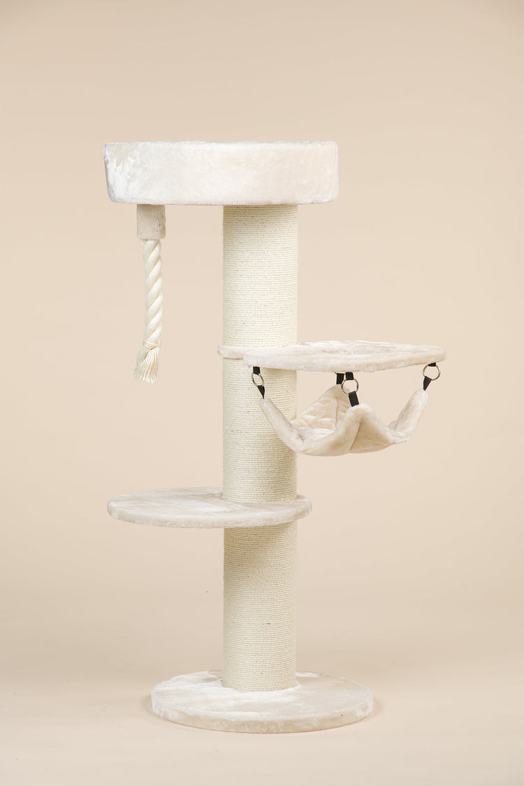 Cat Tree Maine Coon Sleeper Crown (Cream)