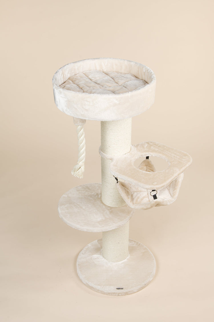 Cat Tree Maine Coon Sleeper Crown (Cream)