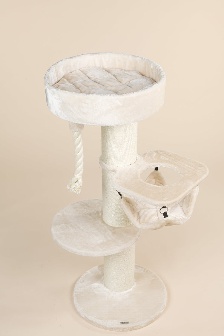Cat Tree Maine Coon Sleeper Crown (Cream)