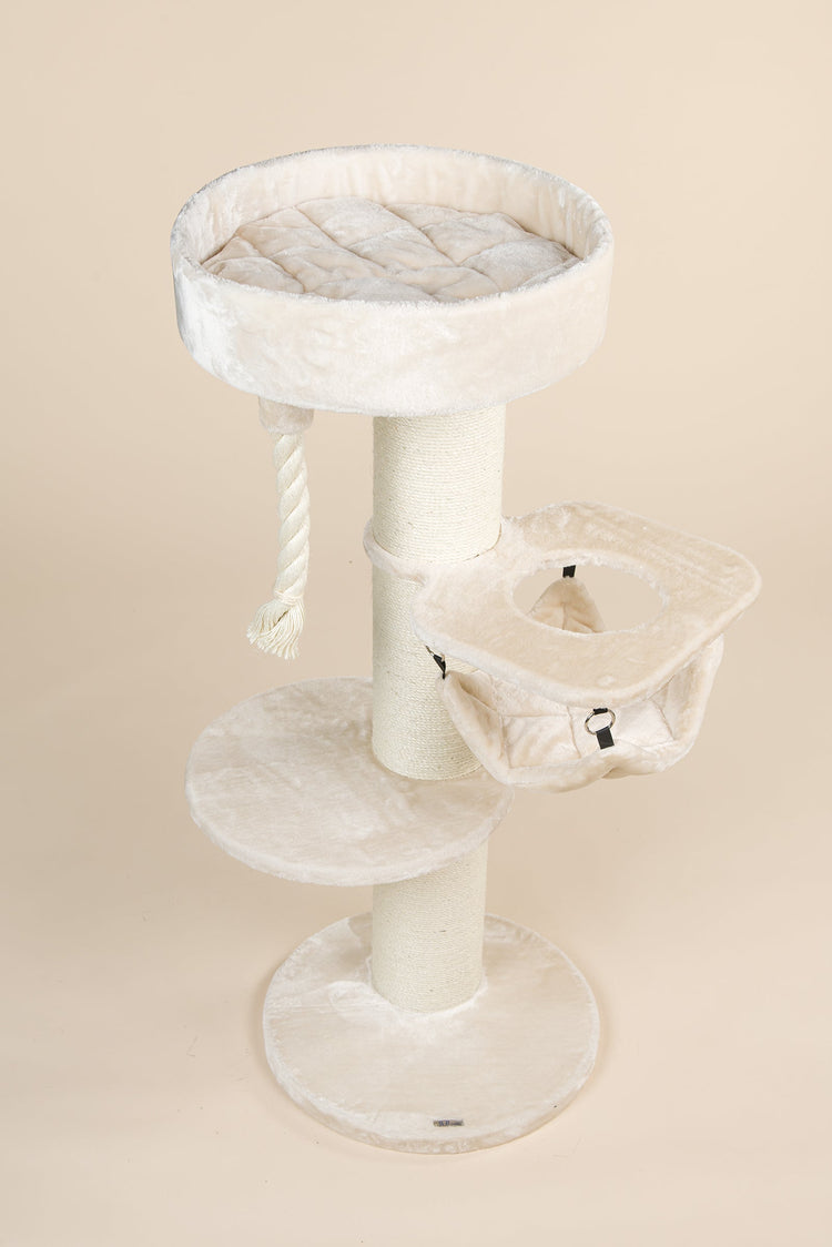 Cat Tree Maine Coon Sleeper Crown (Cream)