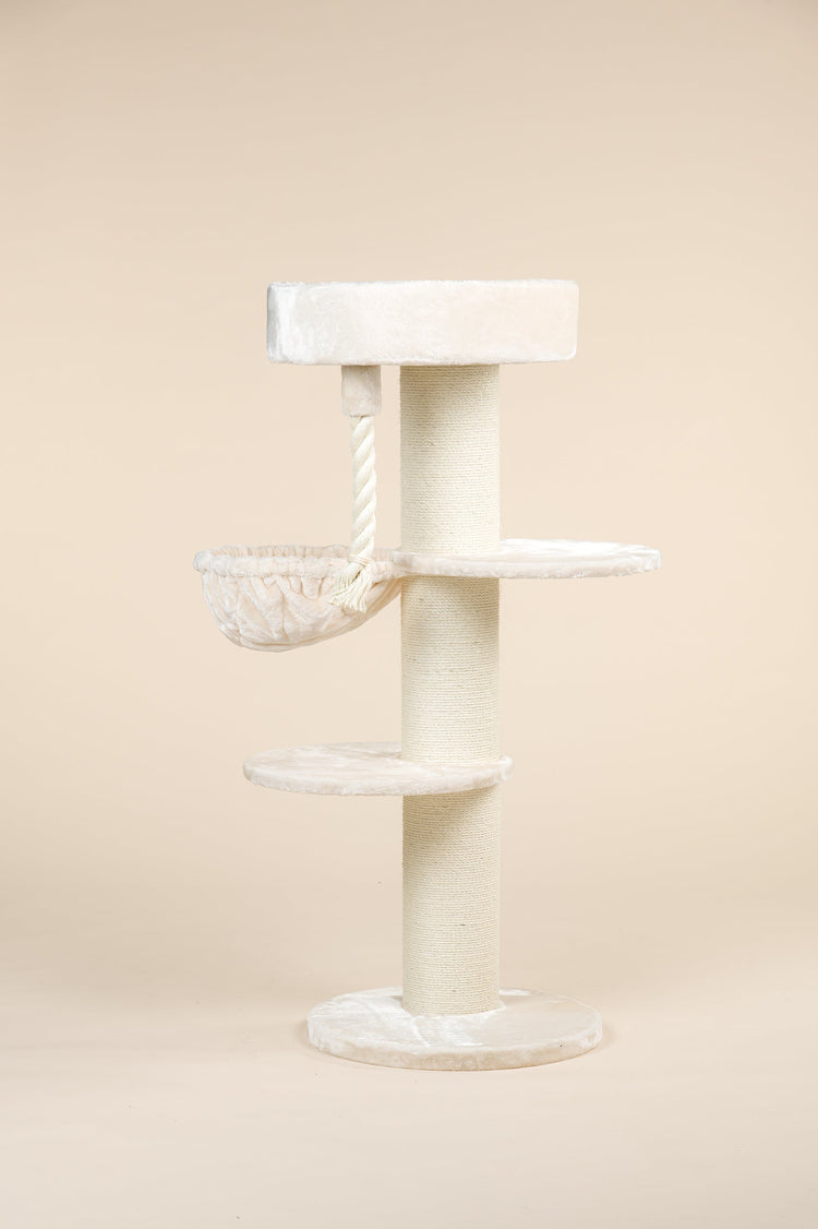 Cat Tree Maine Coon Sleeper Plus (Cream)