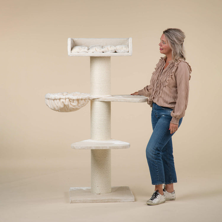Cat Tree Royalty Plus (Cream)