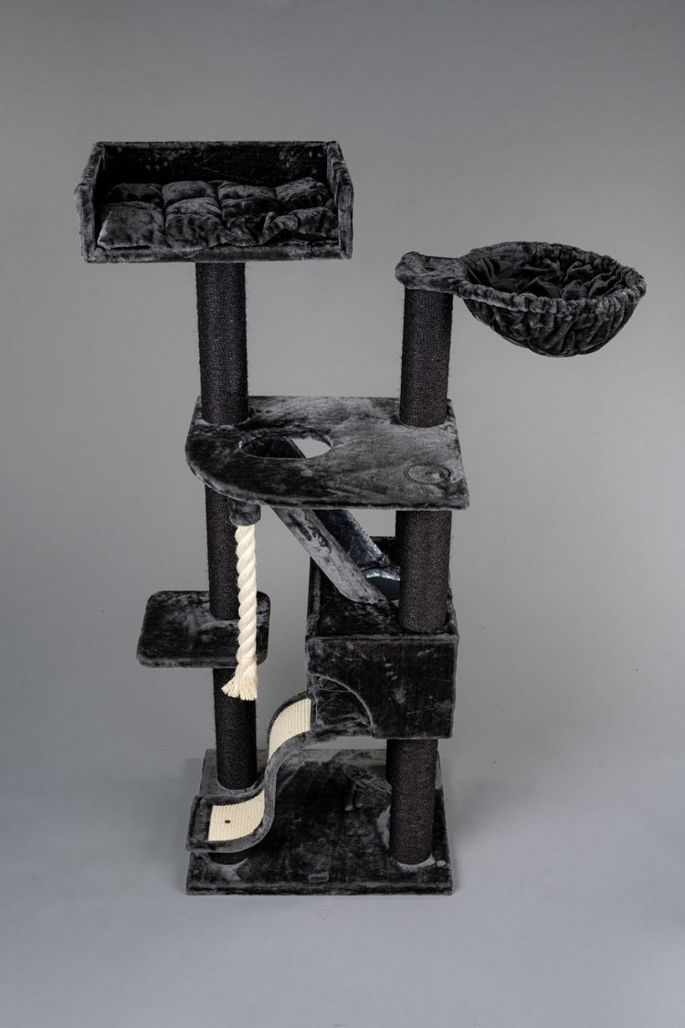 Cat Tree Kilimandjaro de Luxe Blackline (Dark Grey)